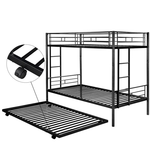 Roelke Metal Bunk Bed