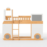 Schlaud Twin Loft Bed with Trundle by Zoomie Kids