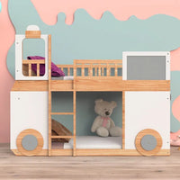 Schlaud Twin Loft Bed with Trundle by Zoomie Kids