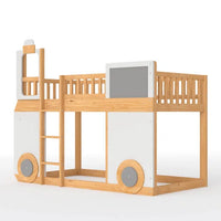 Schlaud Twin Loft Bed with Trundle by Zoomie Kids