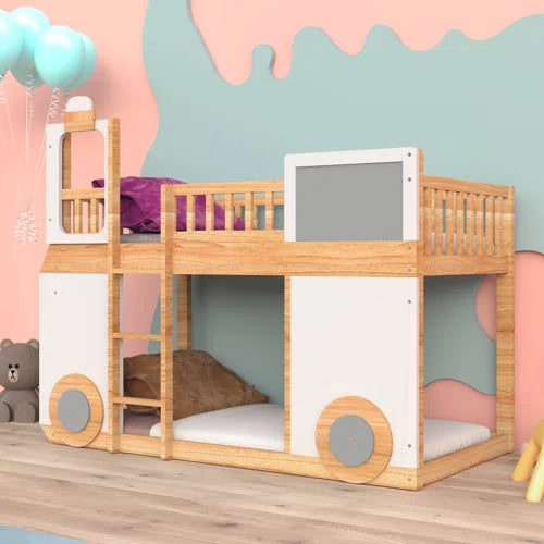 Schlaud Twin Loft Bed with Trundle by Zoomie Kids