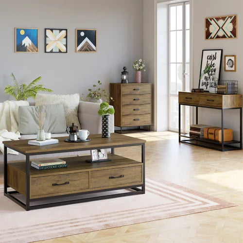 Southside Frame Coffee Table with Storage
