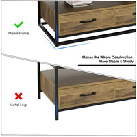 Thumbnail for Southside Frame Coffee Table with Storage