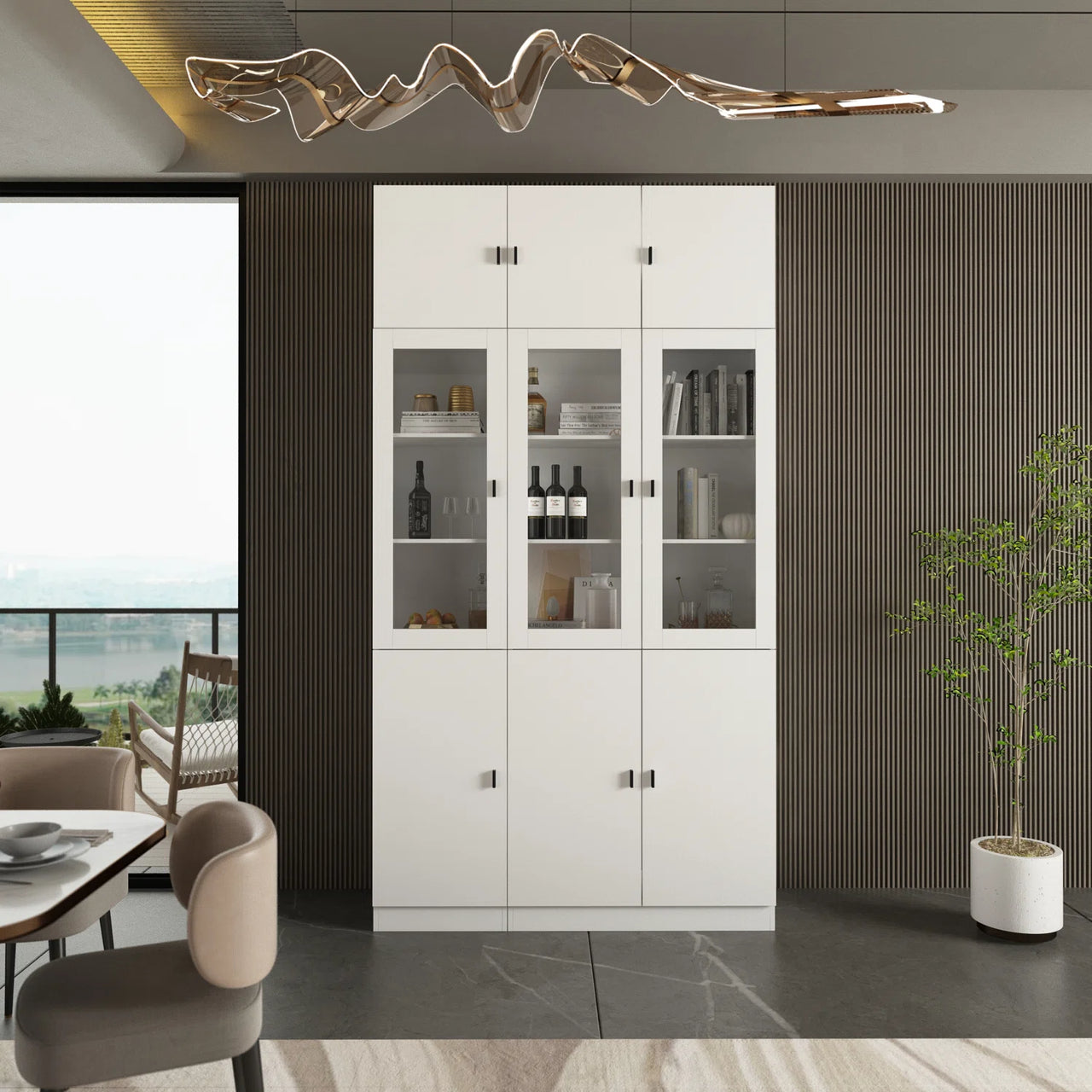 Sultanka Furniture Combination Display Cabinet