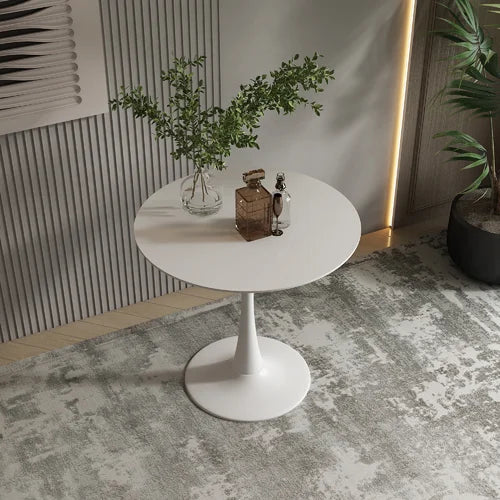 Tylenn 32'' Iron Pedestal Dining Table