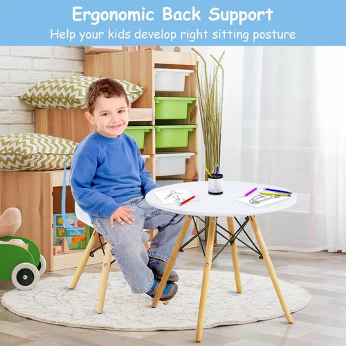 Vezina Kids 3 Piece Round Play / Activity Table and Chair Set