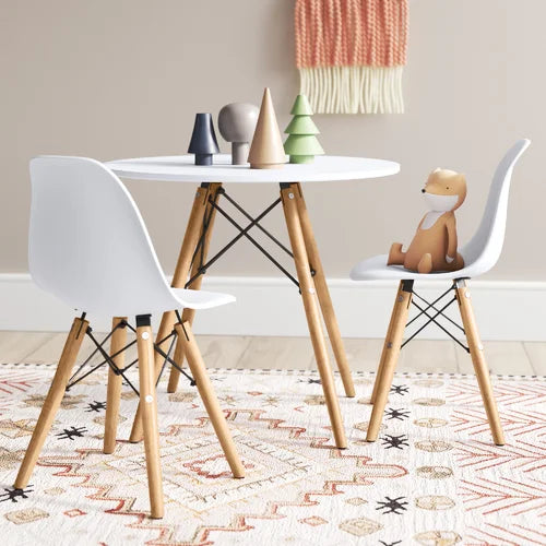 Vezina Kids 3 Piece Round Play / Activity Table and Chair Set