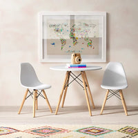 Vezina Kids 3 Piece Round Play / Activity Table and Chair Set