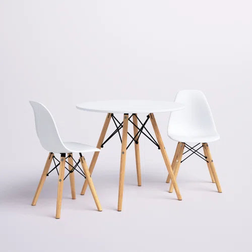Vezina Kids 3 Piece Round Play / Activity Table and Chair Set