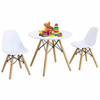 Vezina Kids 3 Piece Round Play / Activity Table and Chair Set