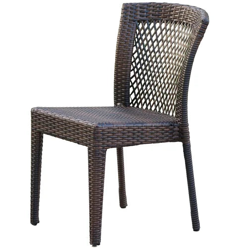 Wanita Stacking Patio Side Chair (Set of 2)