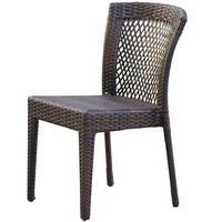 Wanita Stacking Patio Side Chair (Set of 2)
