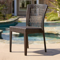 Wanita Stacking Patio Side Chair (Set of 2)