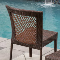 Wanita Stacking Patio Side Chair (Set of 2)
