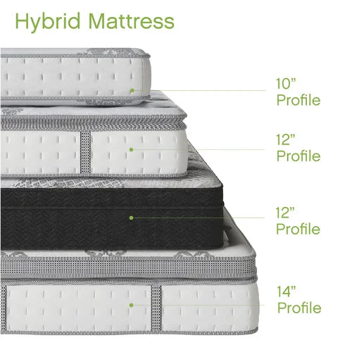 Wayfair Sleep™ 12" Medium Pillow Top Hybrid Mattress
