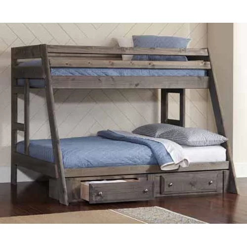 Wrangler Twin Over Full Futon Bunk Bed by Coaster